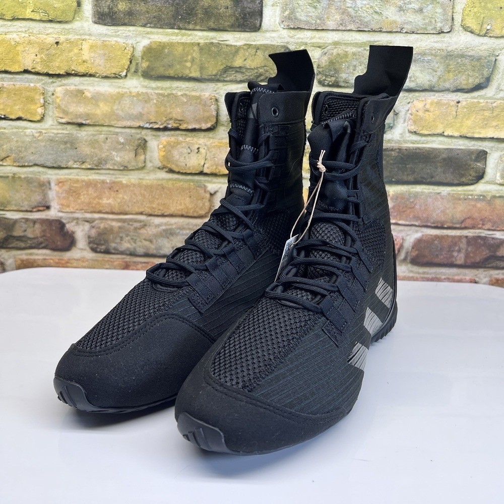 Adidas Speedex 23 Core Black Carbon Boxing shoes IH2734 Men's Size 8